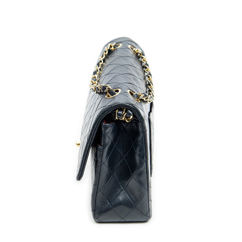 Chanel - Timeless Double Flap - Bleu Marine