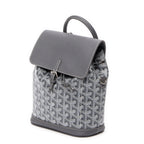 Mini sac à dos Alpin toile enduite Goyardine grise