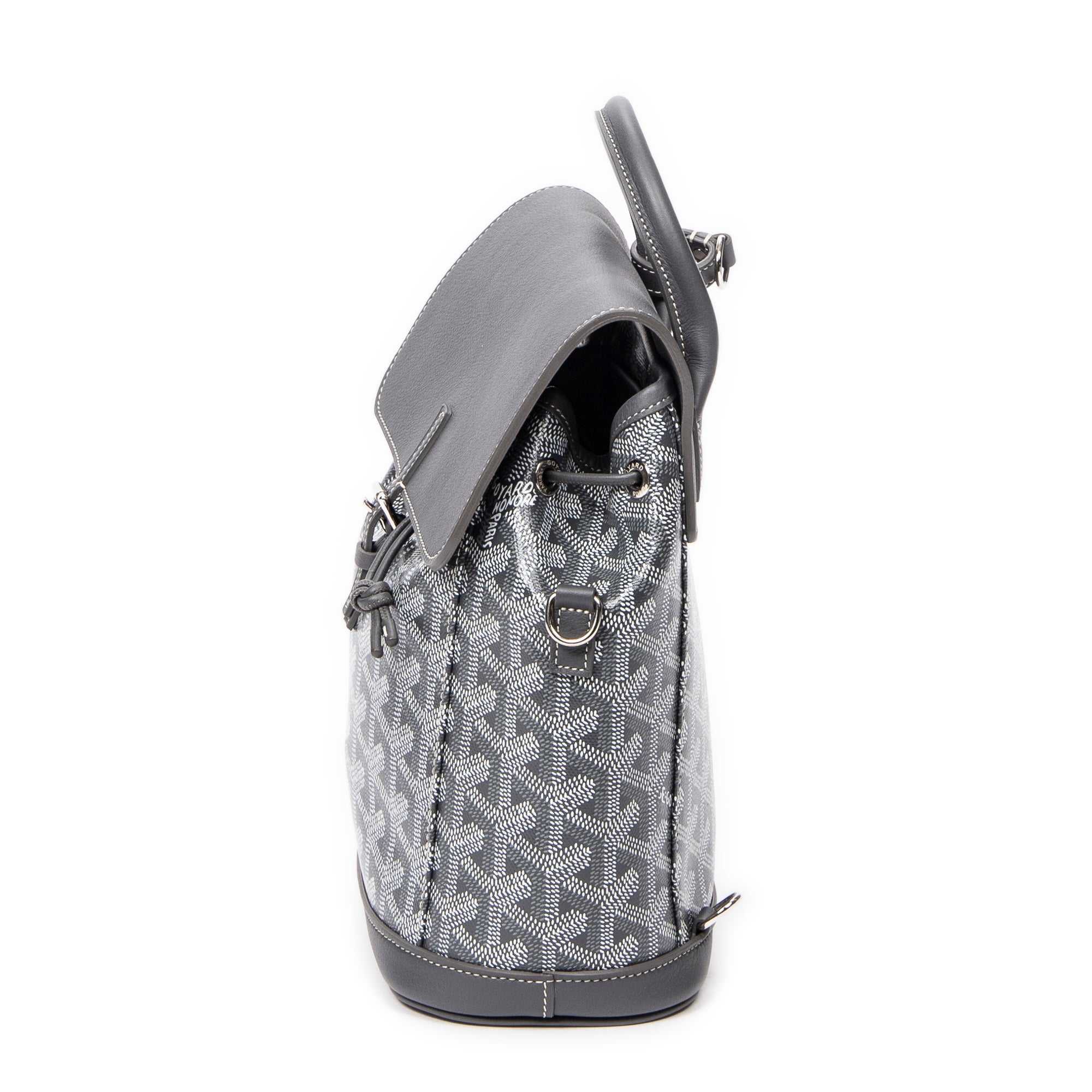 Backpack Mini Alpin Backpack Grey Goyardine Coated Canvas
