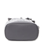 Mini sac à dos Alpin toile enduite Goyardine grise