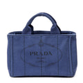 Handbag Small Canapa Tote Royal Blue Canapa Canvas
