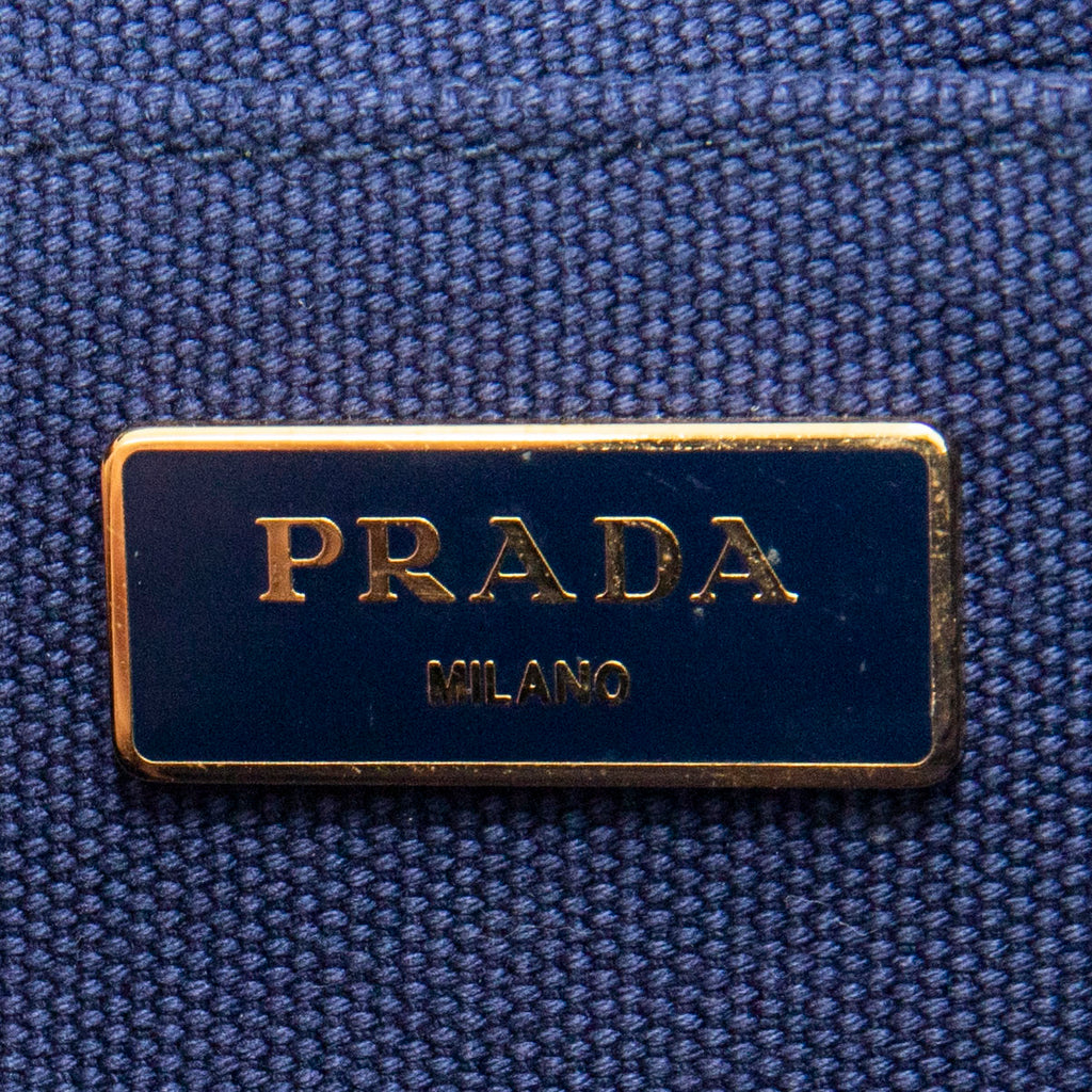 Handbag Small Canapa Tote Royal Blue Canapa Canvas
