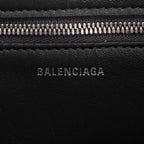 Shoulder Bag XS Logo Shearling Tote Gray Printed Shearling Canvas