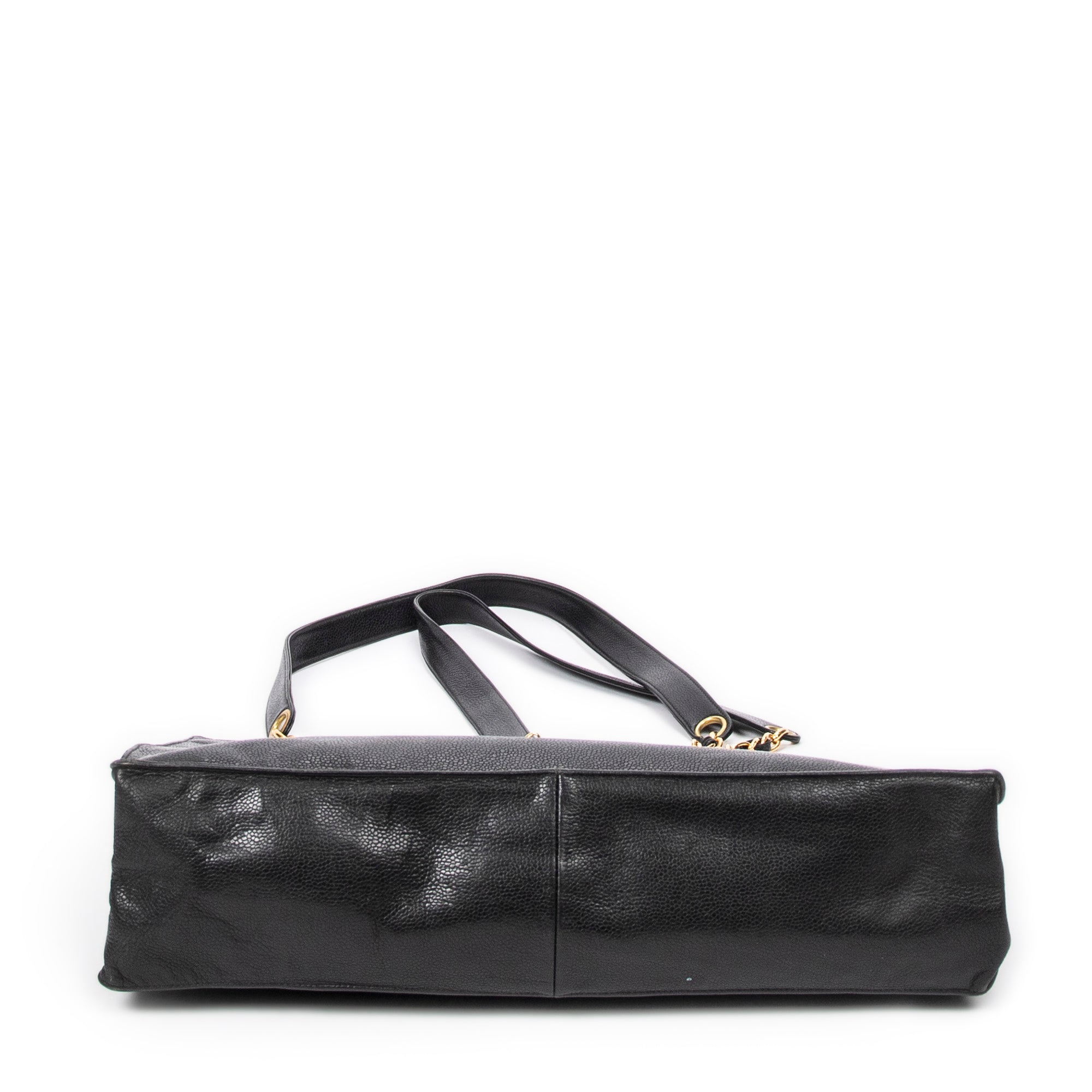 Shoulder Bag Timeless Large CC Chain Tote Black Caviar Leather