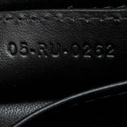 Shoulder Bag Medium Caro Black Tweed Canvas