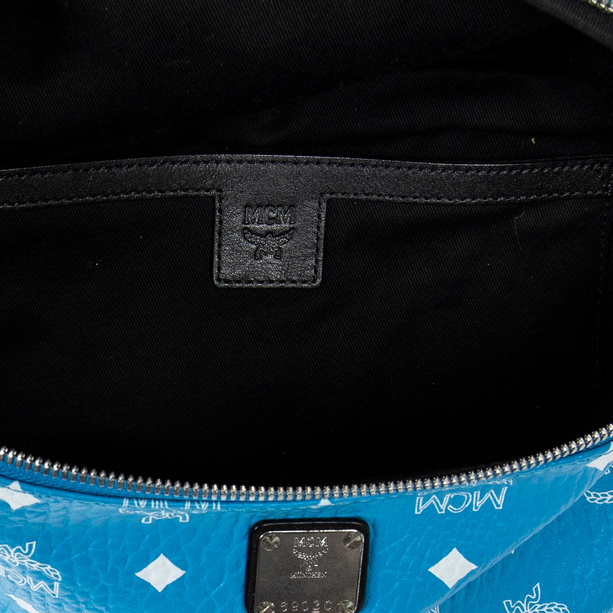 Shoulder Bag Medium Stark Belt Bag Blue Visetos Coated Canvas