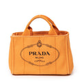 Shoulder Bag Small Canapa Tote Orange Canapa Canvas