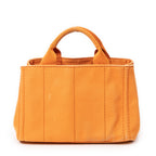 Shoulder Bag Small Canapa Tote Orange Canapa Canvas