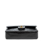 Shoulder Bag Classic Double Flap 26 Black Quilted Lambskin Leather
