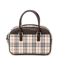 Sac à main Boston petit toile Nova Check beige