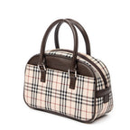 Sac à main Boston petit toile Nova Check beige