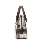Sac à main Boston petit toile Nova Check beige