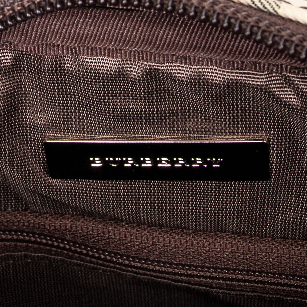 Sac à main Boston petit toile Nova Check beige