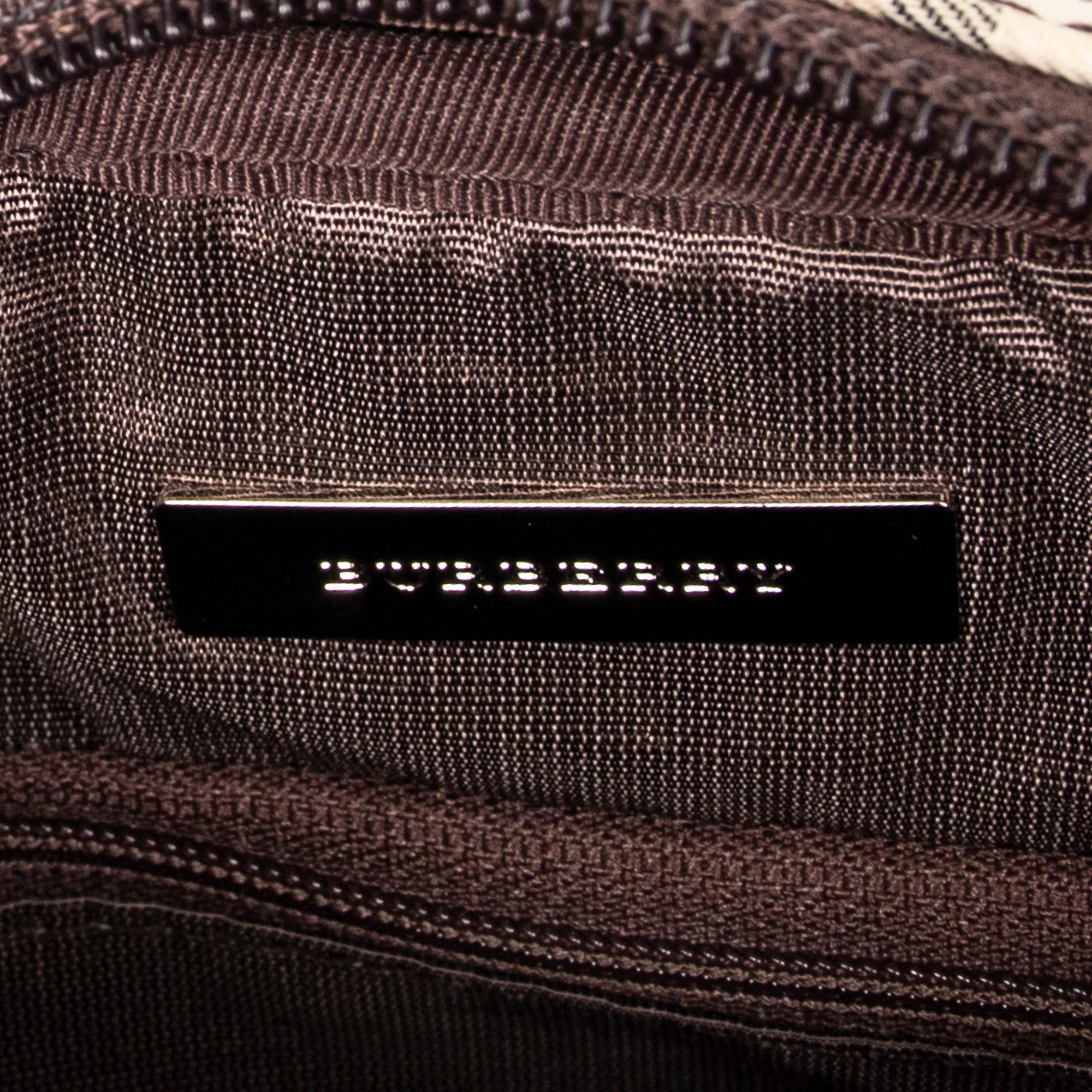 Sac à main Boston petit toile Nova Check beige