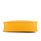 Shoulder Bag Evelyne I Yellow Courchevel Leather