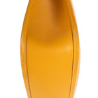 Shoulder Bag Evelyne I Yellow Courchevel Leather