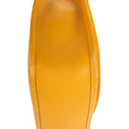 Shoulder Bag Evelyne I Yellow Courchevel Leather