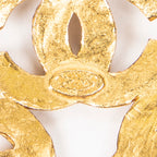 Necklace Triple CC Pendant Necklace Gold Gold Plated