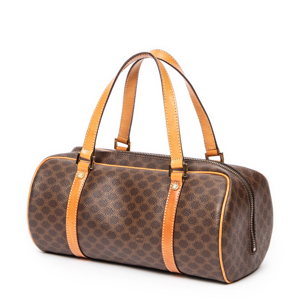 Celine - Petit sac Bowling - Marron