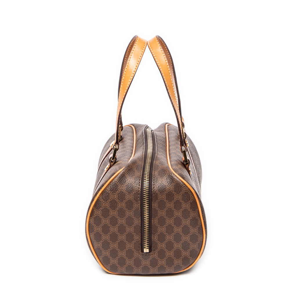 Celine - Petit sac Bowling - Marron