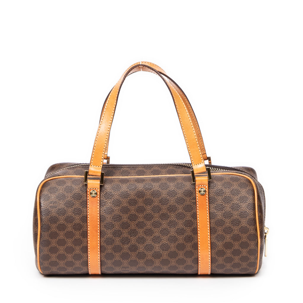 Celine - Petit sac Bowling - Marron