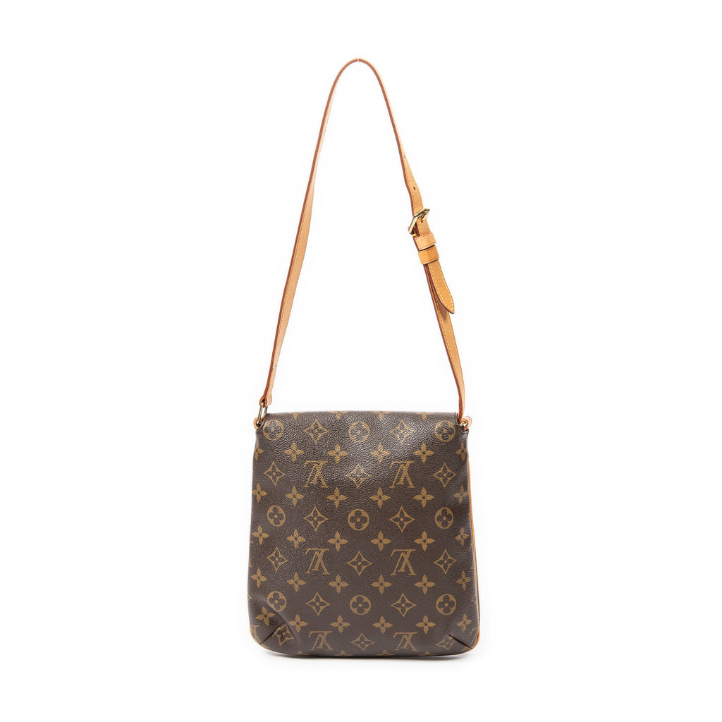 Shoulder Bag Musette Salsa Brown Monogram Canvas