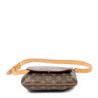 Shoulder Bag Musette Salsa Brown Monogram Canvas