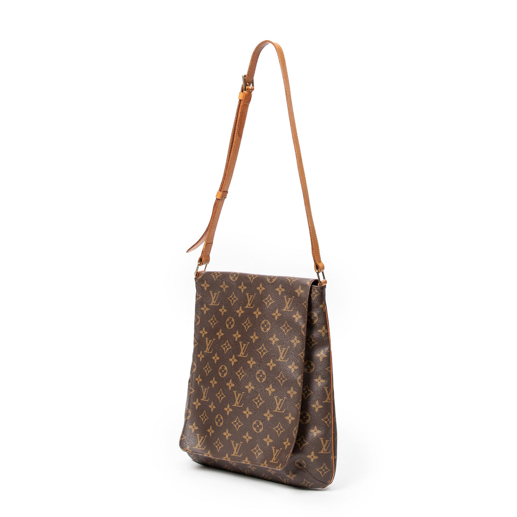 Shoulder Bag Musette Brown Monogram Canvas