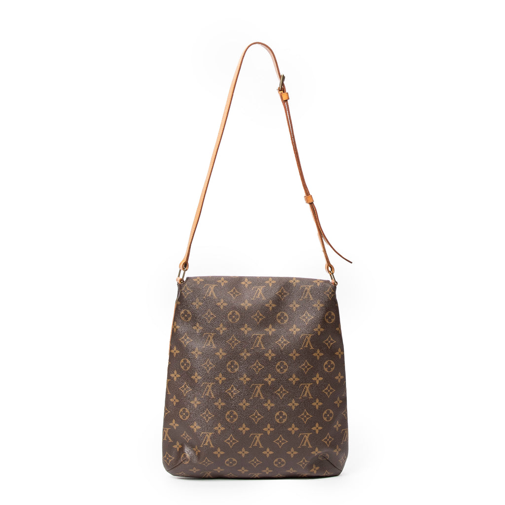 Shoulder Bag Musette Brown Monogram Canvas