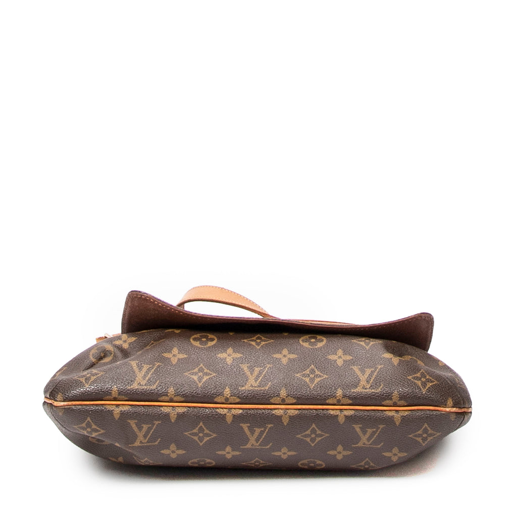 Shoulder Bag Musette Brown Monogram Canvas