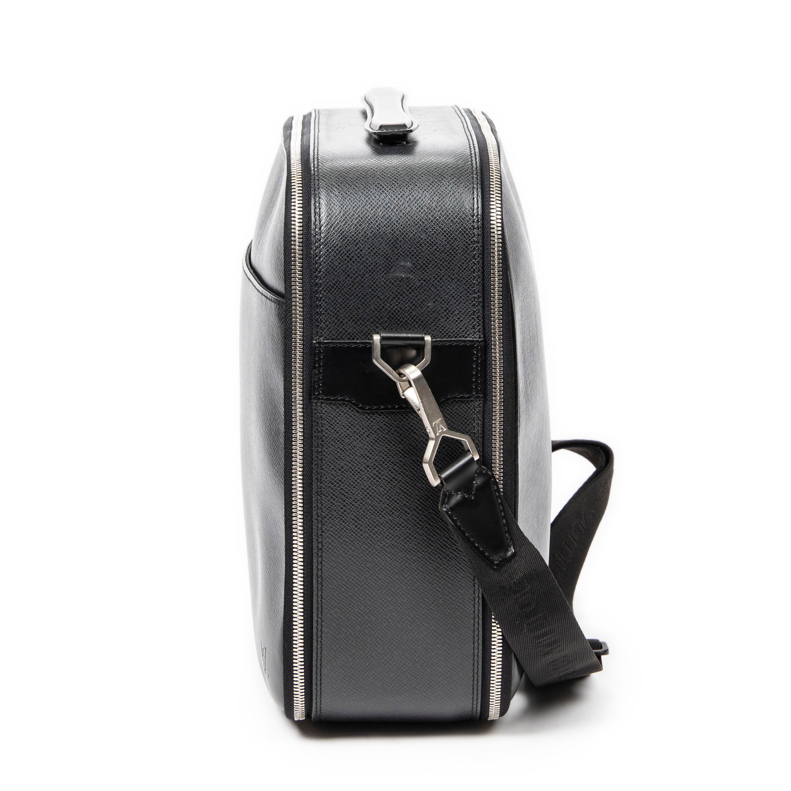 Handbag Odessa Laptop Bag Black Taiga Leather