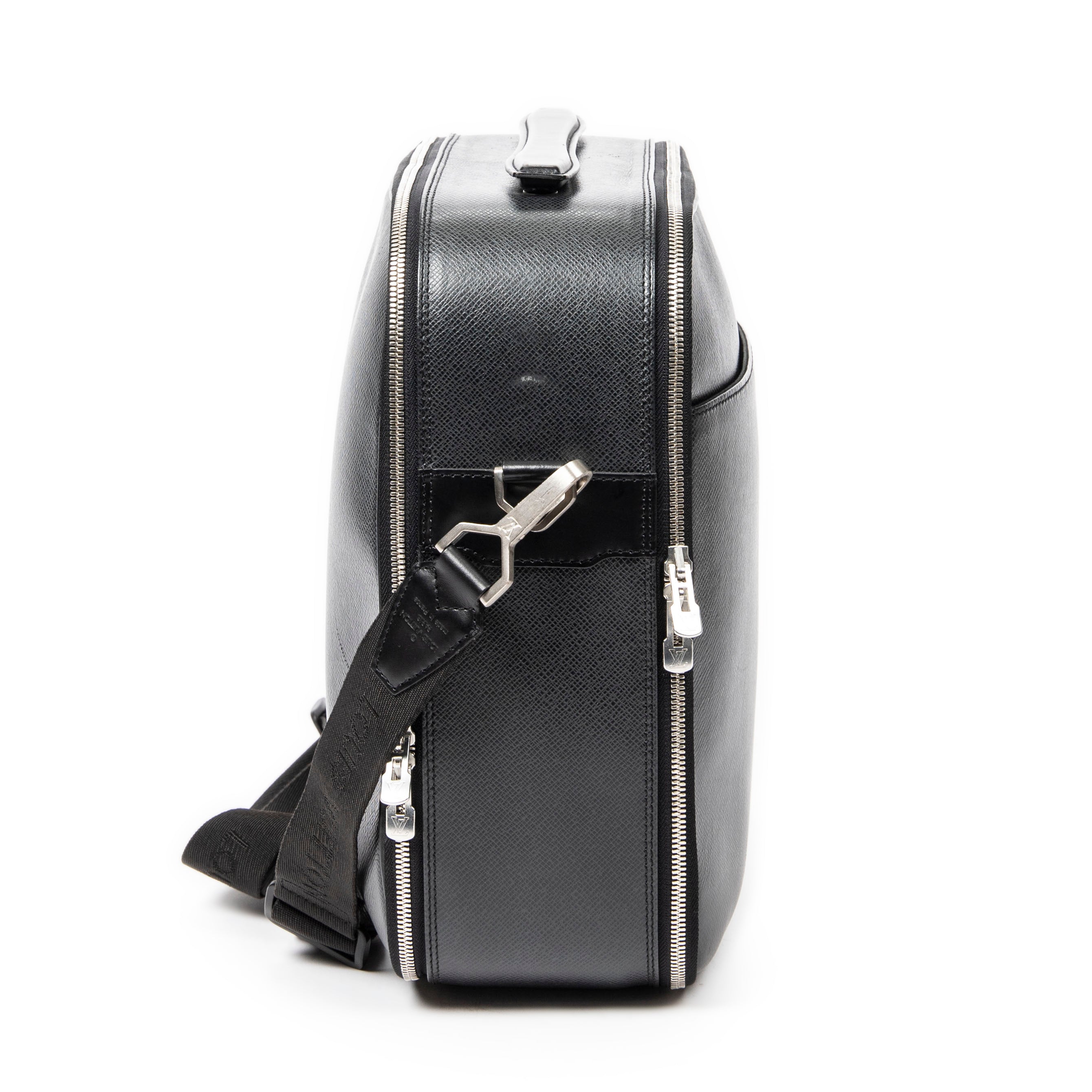 Handbag Odessa Laptop Bag Black Taiga Leather