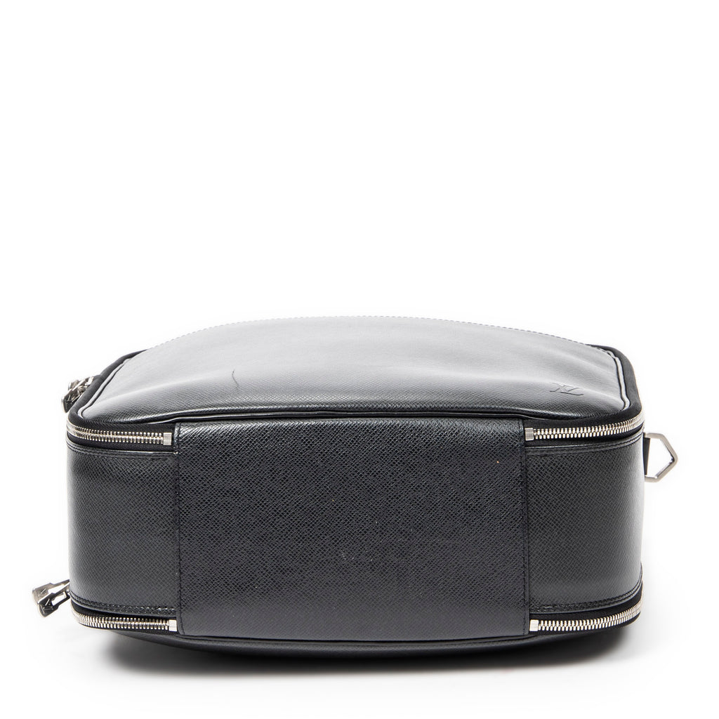Handbag Odessa Laptop Bag Black Taiga Leather