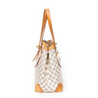 Shoulder Bag Hampstead MM Ivory Damier Azur