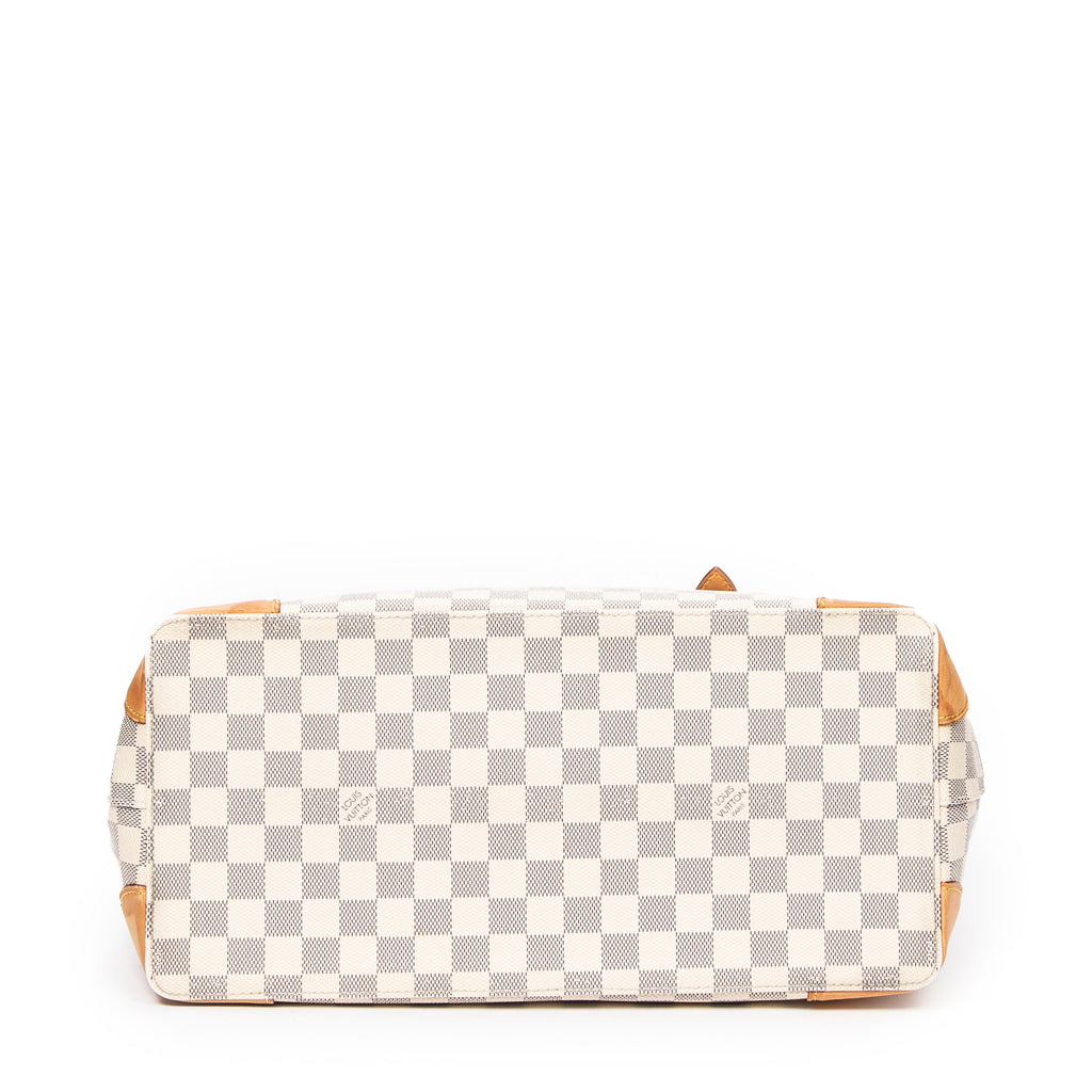 Shoulder Bag Hampstead MM Ivory Damier Azur