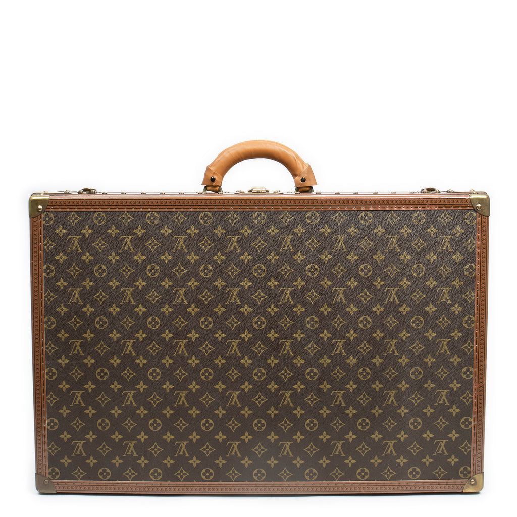 Travel Bag Alzer 70 Brown Monogram Canvas