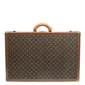 Travel Bag Alzer 70 Brown Monogram Canvas