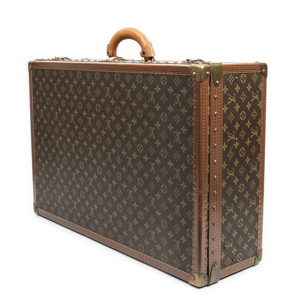 Travel Bag Alzer 70 Brown Monogram Canvas