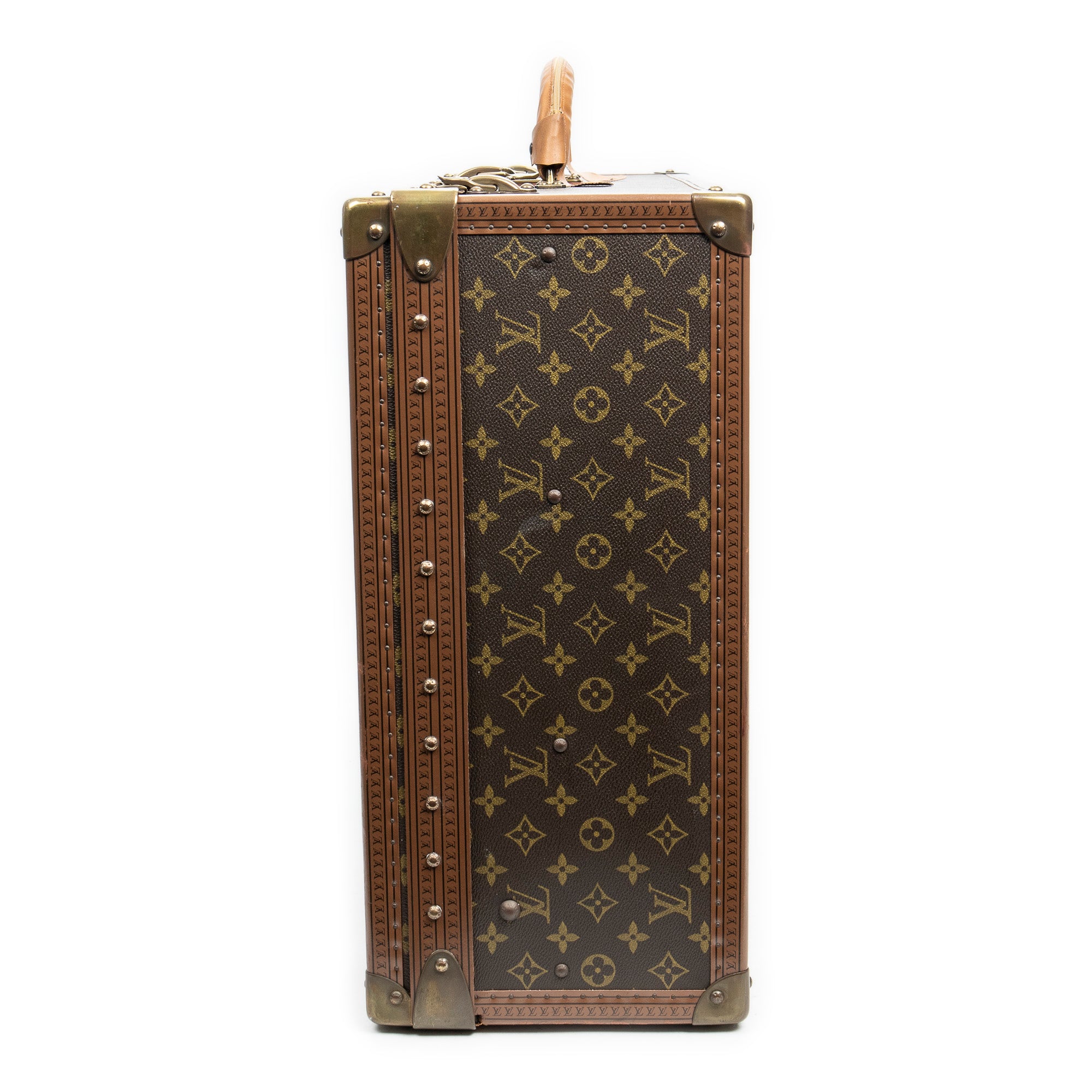 Travel Bag Alzer 70 Brown Monogram Canvas
