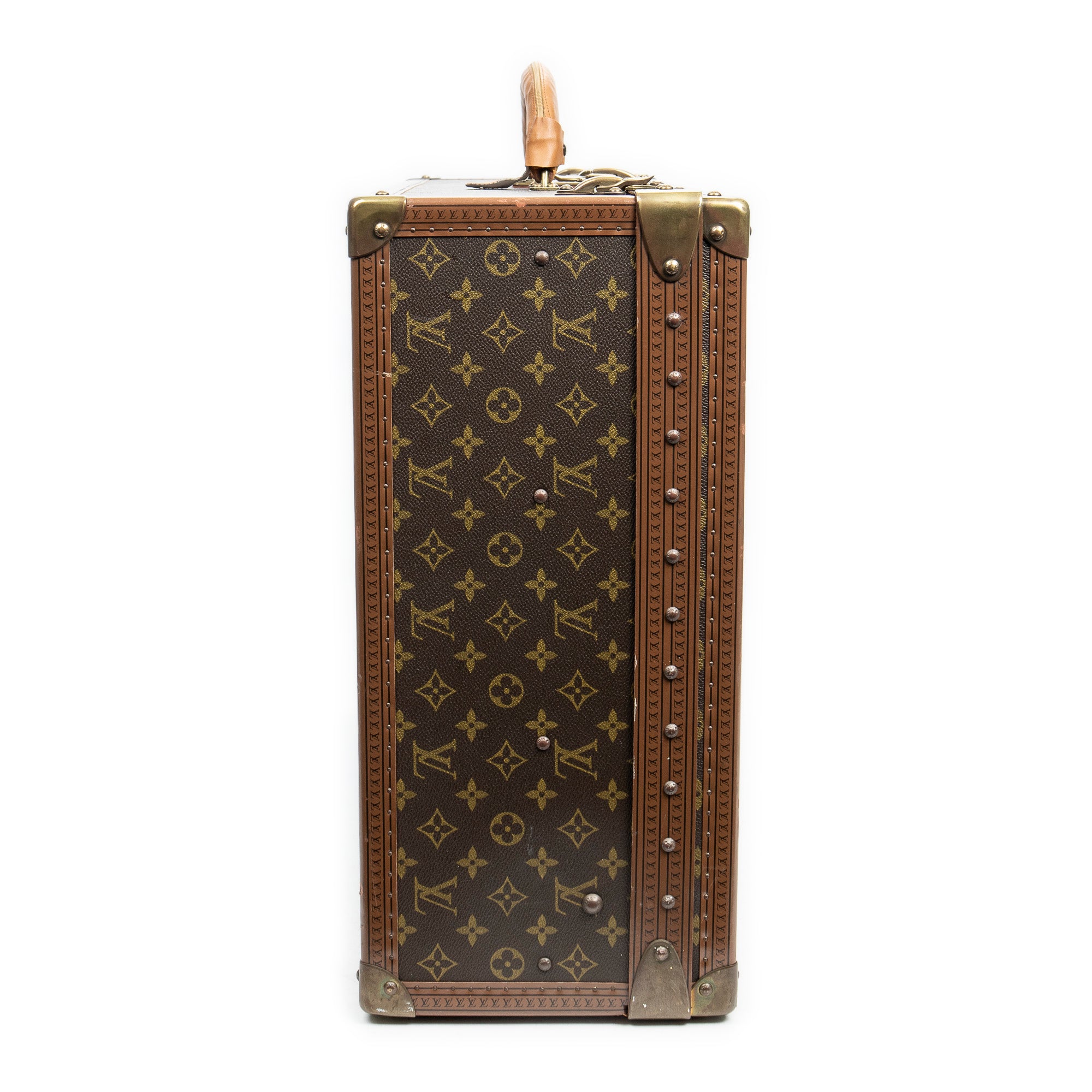 Travel Bag Alzer 70 Brown Monogram Canvas