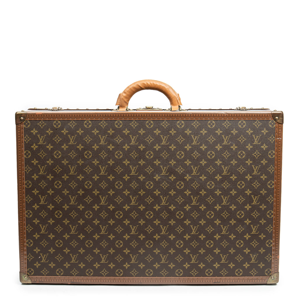 Travel Bag Alzer 70 Brown Monogram Canvas