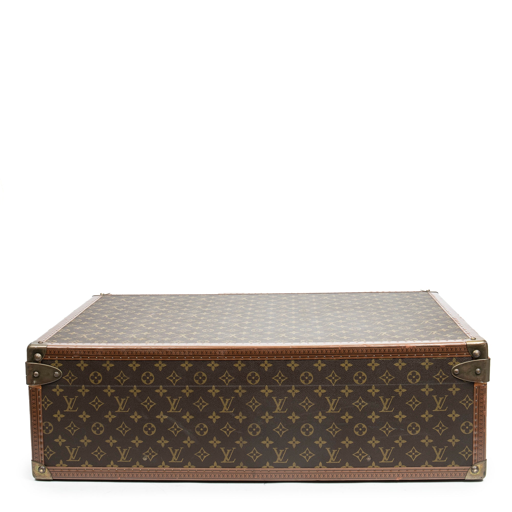 Travel Bag Alzer 70 Brown Monogram Canvas