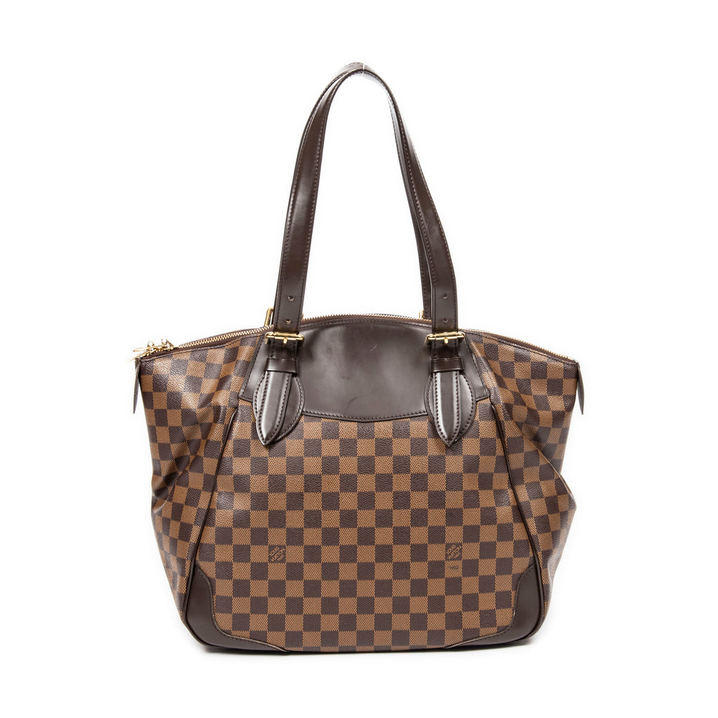 Shoulder Bag Verona GM Brown Damier Ebene