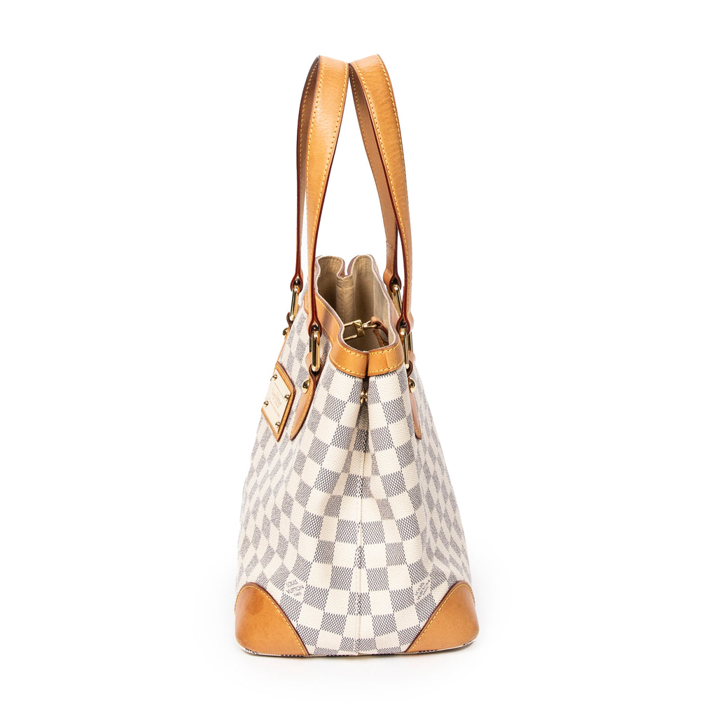Shoulder Bag Hampstead PM Ivory Damier Azur