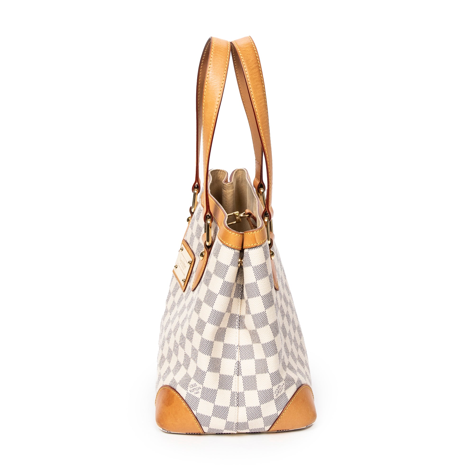 Shoulder Bag Hampstead PM Ivory Damier Azur