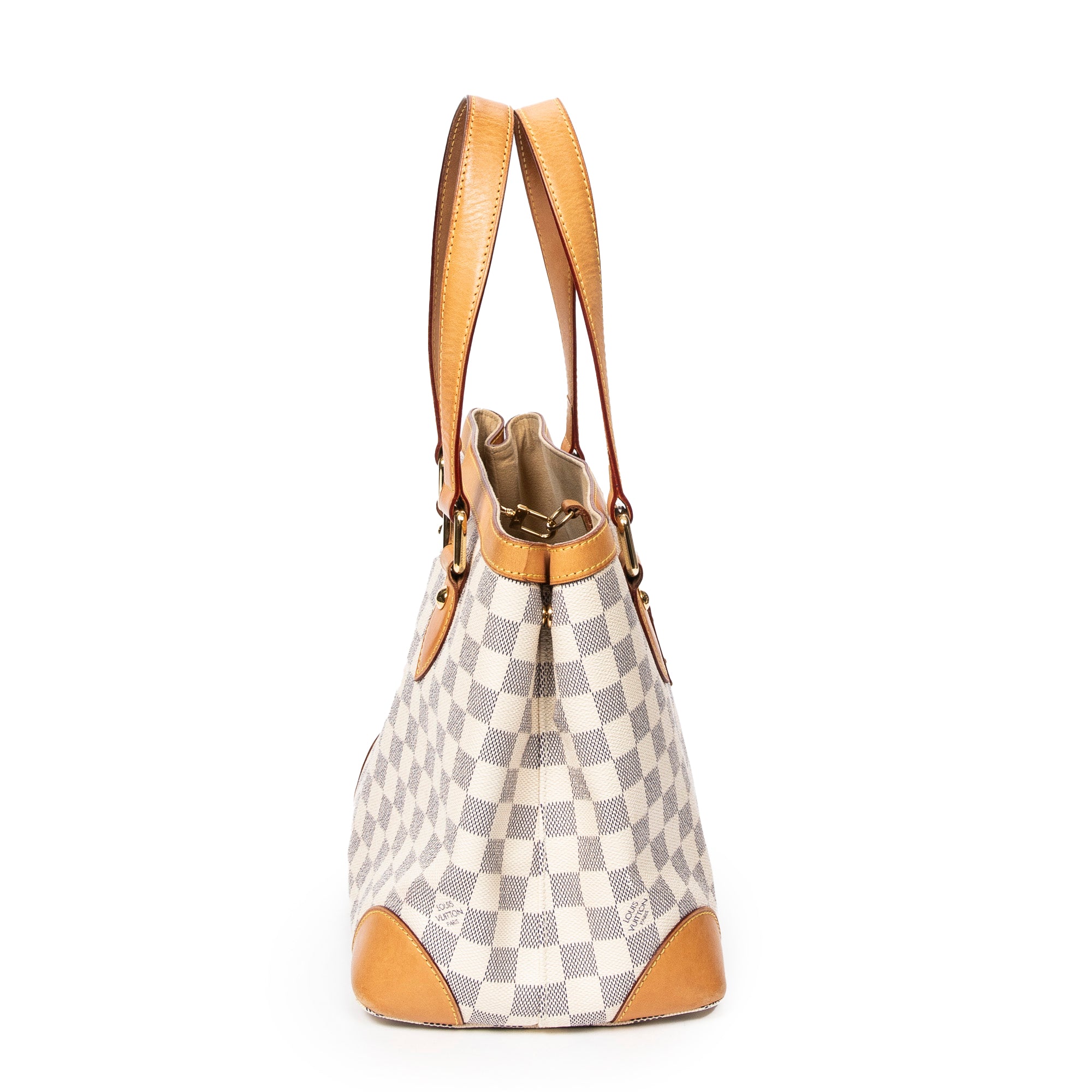Shoulder Bag Hampstead PM Ivory Damier Azur