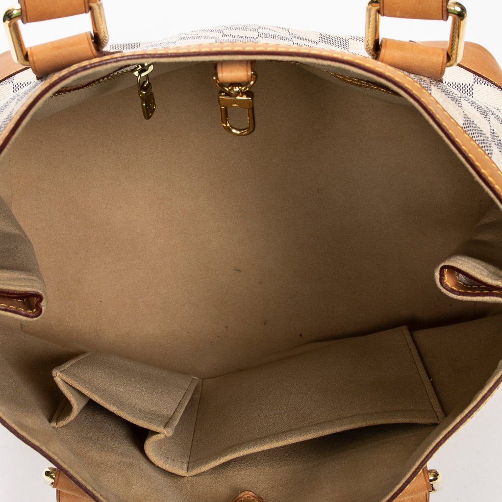 Shoulder Bag Hampstead PM Ivory Damier Azur