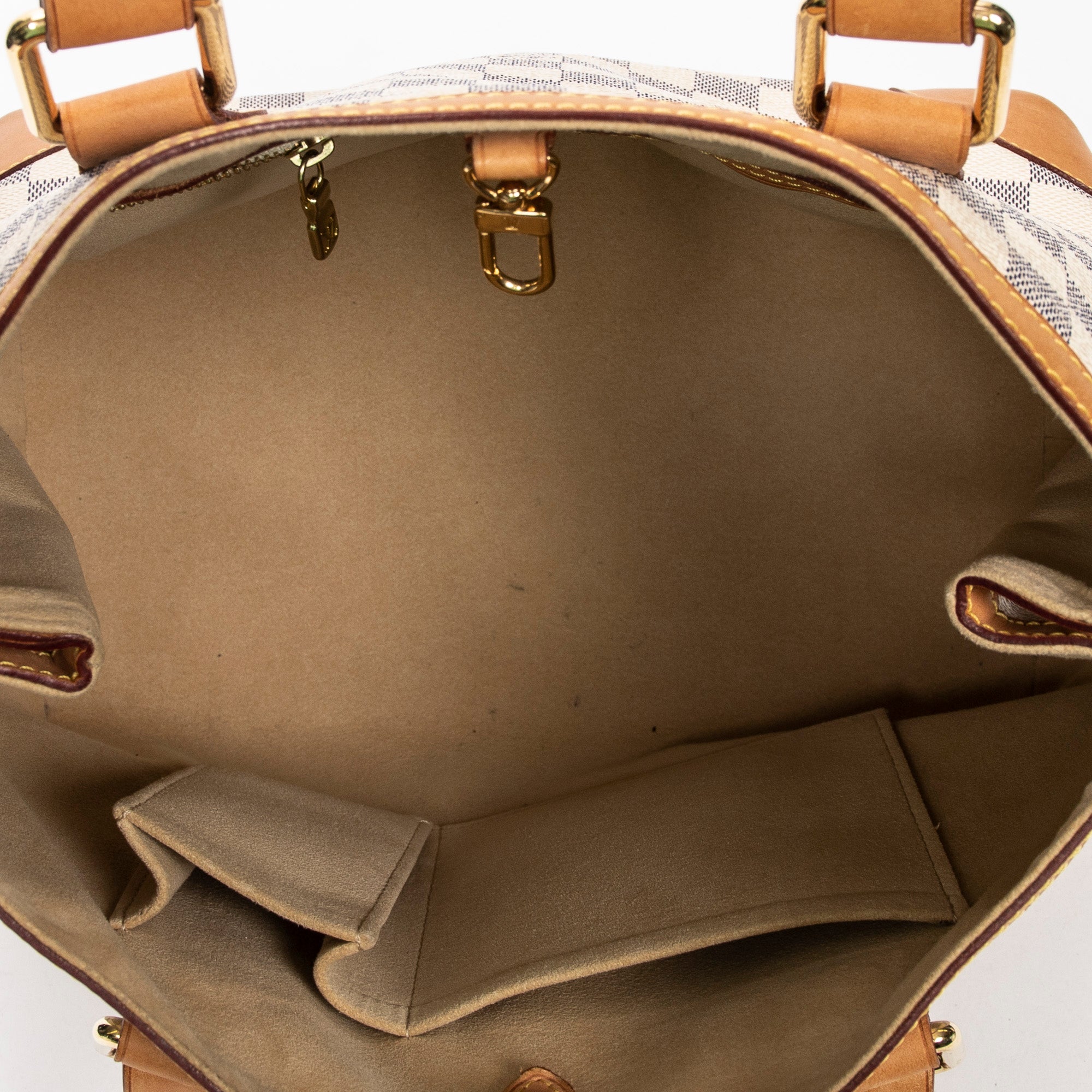 Shoulder Bag Hampstead PM Ivory Damier Azur