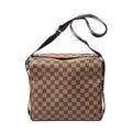 Shoulder Bag Naviglio Brown Damier Ebene