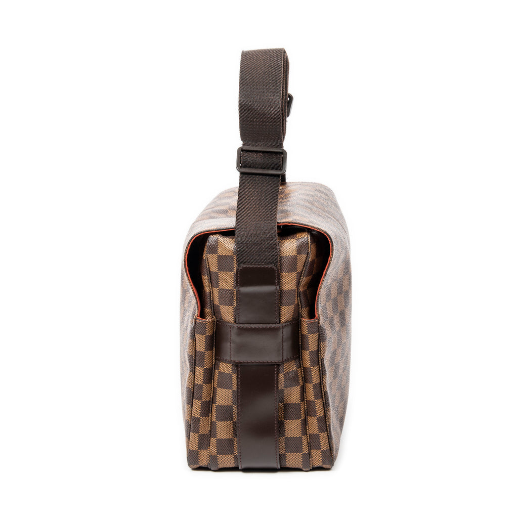Shoulder Bag Naviglio Brown Damier Ebene